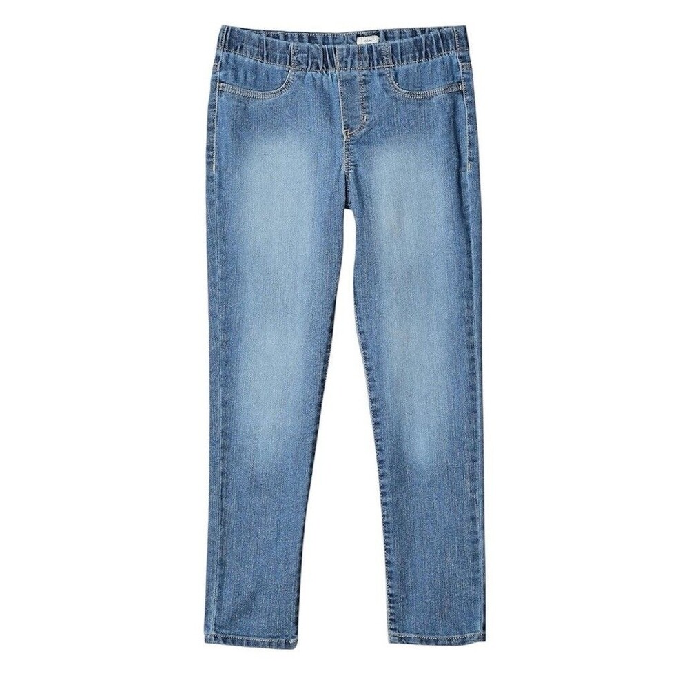 OshKosh Bgosh Girls 14 Jean Jegging Pull On Elastic Waist Pants Blue